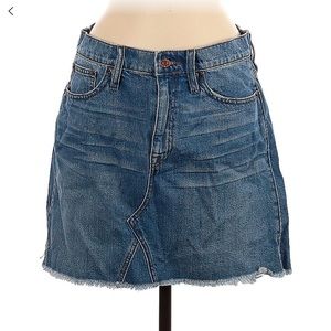 NWT J CREW DENIM MINI SKIRT SIZE 29